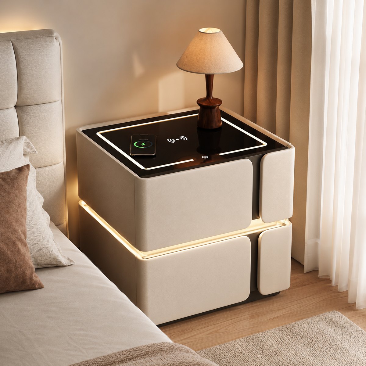 KC-60 Smart Nightstand Model KC-60